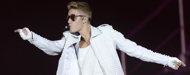 Justin Bieber bei einem Konzert in Brisbane, 2013 Justin Bieber bei einem Konzert in Brisbane, 2013