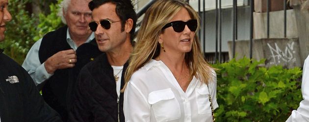 Justin Theroux und Jennifer Aniston in NYC Justin Theroux und Jennifer Aniston in NYC