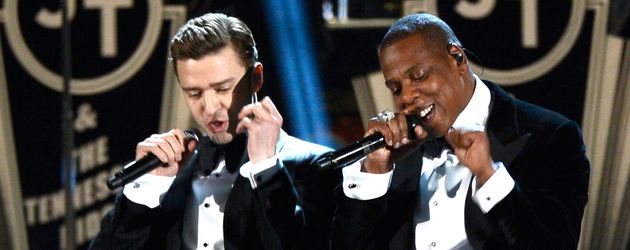 Jay-Z und Justin Timberlake Jay-Z und Justin Timberlake
