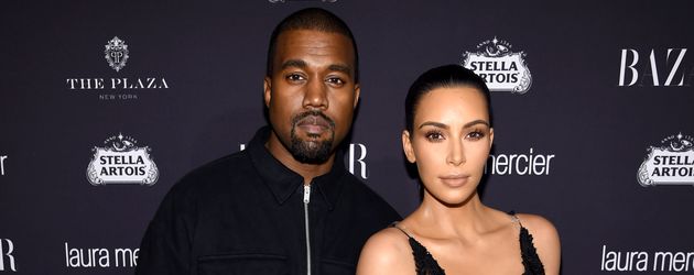 Kanye West und Kim Kardashian im September 2016 in New York Kanye West und Kim Kardashian im September 2016 in New York