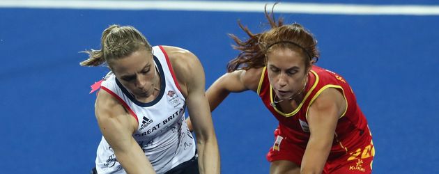 Begona Garcia (l.) und Kate Richardson-Walsh Begona Garcia (l.) und Kate Richardson-Walsh
