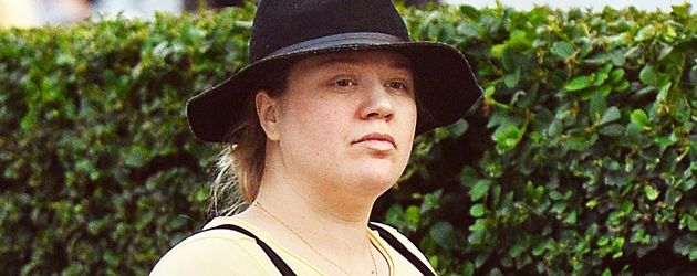 Kelly Clarkson während ihrer zweiten Schwangerschaft Kelly Clarkson während ihrer zweiten Schwangerschaft