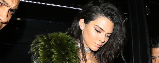 Kendall Jenner auf dem Weg zu ihrer 21. Geburtstagsparty in Hollywood Kendall Jenner auf dem Weg zu ihrer 21. Geburtstagsparty in Hollywood
