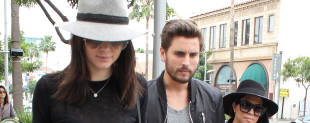 Kendall Jenner, Kourtney Kardashian und Scott Disick Kendall Jenner, Kourtney Kardashian und Scott Disick