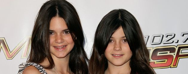 Kendall und Kylie Jenner 2008 Kendall und Kylie Jenner 2008