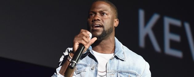 Kevin Hart hält eine Rede bei der CinemaCon 2016 in Las Vegas Kevin Hart hält eine Rede bei der CinemaCon 2016 in Las Vegas