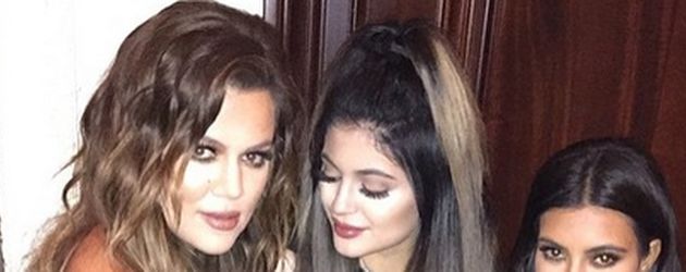Khloe Kardashian, Kylie Jenner und Kim Kardashian Khloe Kardashian, Kylie Jenner und Kim Kardashian