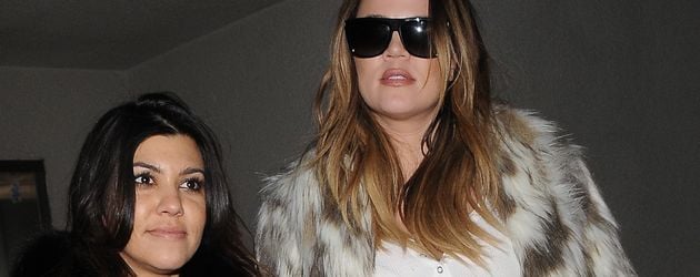 Khloe Kardashian und Kourtney Kardashian Khloe Kardashian und Kourtney Kardashian