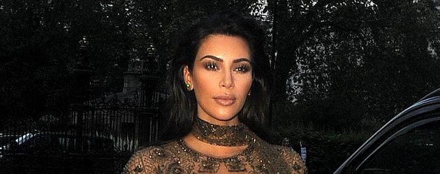 Kim Kardashian bei der Vogue-Gala in London Kim Kardashian bei der Vogue-Gala in London