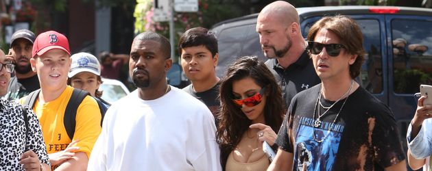 Kim Kardashian und Kanye West in Toronto Kim Kardashian und Kanye West in Toronto