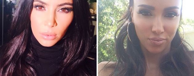 Kim Kardashian und Metisha Schäfer Kim Kardashian und Metisha Schäfer