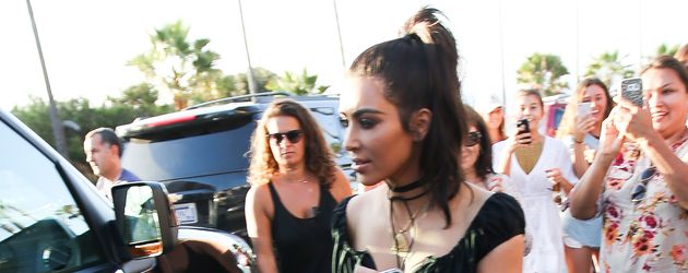 Kim Kardashian und North in Hollywood Kim Kardashian und North in Hollywood