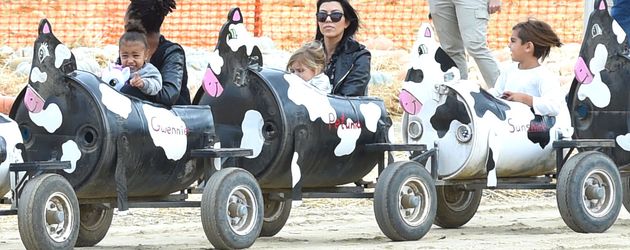 Kourtney Kardashian und Mason Disick Kourtney Kardashian und Mason Disick