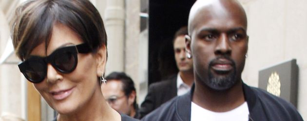 Kris Jenner und Corey Gamble in Paris Kris Jenner und Corey Gamble in Paris