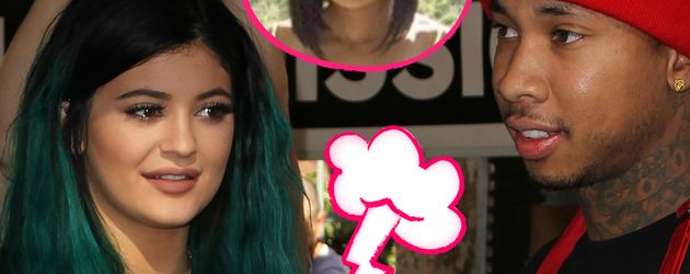 Blac Chyna, Tyga und Kylie Jenner Blac Chyna, Tyga und Kylie Jenner