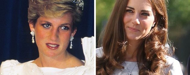 Herzogin Kate und Prinzessin Diana Herzogin Kate und Prinzessin Diana
