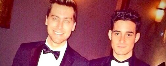 Lance Bass und Michael Turchin Lance Bass und Michael Turchin