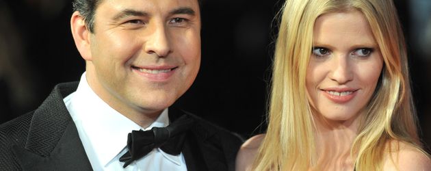 David Walliams und Lara Stone David Walliams und Lara Stone