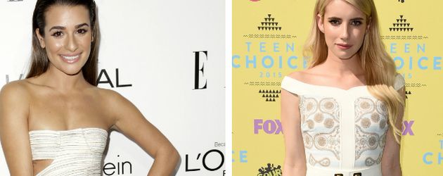 Emma Roberts und Lea Michele Emma Roberts und Lea Michele