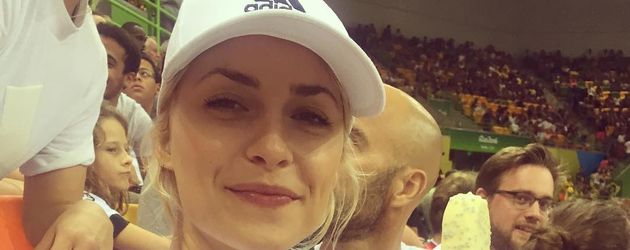 Lena Gercke bei den Olympischen Spielen in Brasilien Lena Gercke bei den Olympischen Spielen in Brasilien