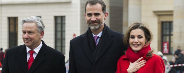 Prinzessin Letizia, Prinz Felipe von Spanien und Klaus Wowereit Prinzessin Letizia, Prinz Felipe von Spanien und Klaus Wowereit