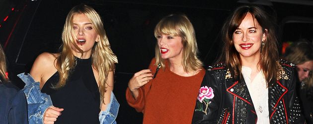 Lily Donaldson, Taylor Swift und Dakota Johnson in NYC Lily Donaldson, Taylor Swift und Dakota Johnson in NYC
