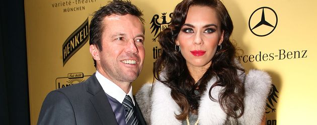 Lothar Matthäus mit seiner Ex-Frau Liliana im Jahr 2009 Lothar Matthäus mit seiner Ex-Frau Liliana im Jahr 2009