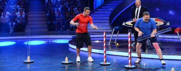 Lukas Podolski, Schlag den Star und Elton Lukas Podolski, Schlag den Star und Elton