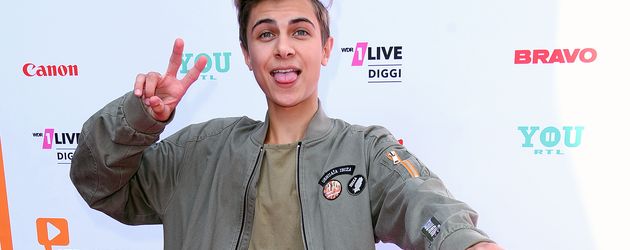 Lukas Rieger auf dem Red Carpet der Video Days in Köln Lukas Rieger auf dem Red Carpet der Video Days in Köln