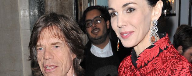Mick Jagger und L'Wren Scott Mick Jagger und L'Wren Scott