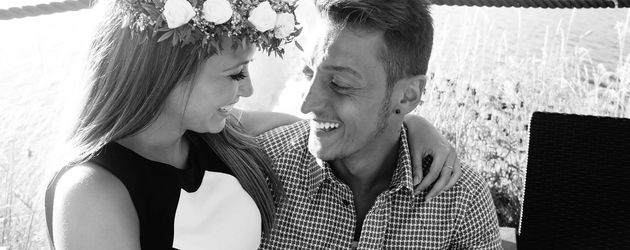 Mandy Capristo und Mesut Özil Mandy Capristo und Mesut Özil