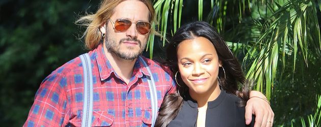 Zoe Saldana und Marco Perego Zoe Saldana und Marco Perego