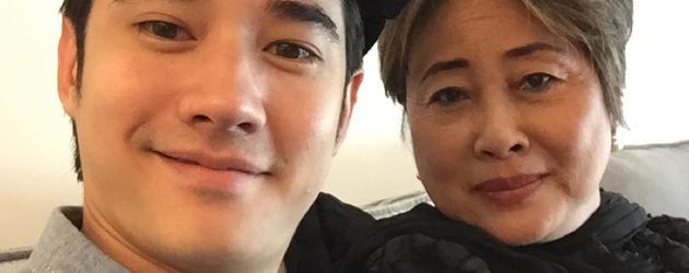 Mario Maurer mit seiner Mutter Warunya Mario Maurer mit seiner Mutter Warunya