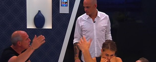 Mario Basler, Ben Tewaag und Jessica Paszka bei "Promi Big Brother" Mario Basler, Ben Tewaag und Jessica Paszka bei "Promi Big Brother"