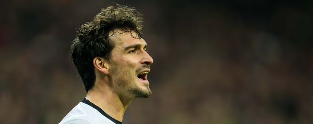 Mats Hummels auf dem Fußballplatz Mats Hummels auf dem Fußballplatz
