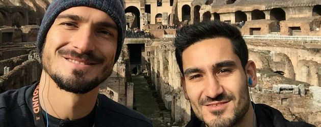 Mats Hummels & Ilkay Gündogan in Rom Mats Hummels & Ilkay Gündogan in Rom
