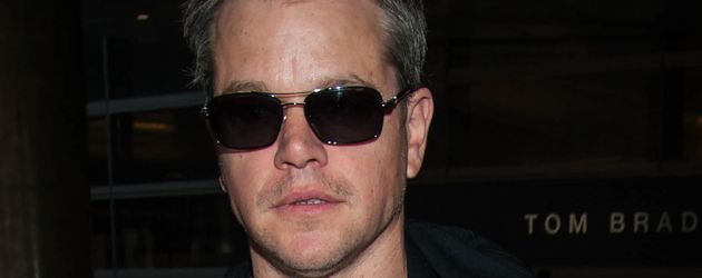 Matt Damon am Flughafen von Los Angeles Matt Damon am Flughafen von Los Angeles