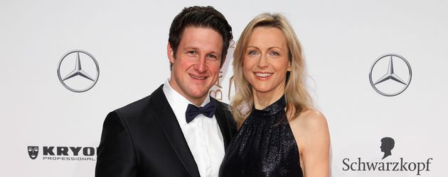 Matthias Steiner und Inge Posmyk beim Bambi 2016 Matthias Steiner und Inge Posmyk beim Bambi 2016