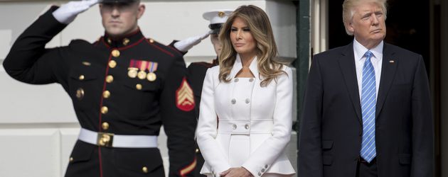 First Lady Melania Trump und US-Präsident Donald Trump First Lady Melania Trump und US-Präsident Donald Trump