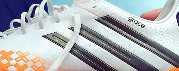 Mesut Özils Fußballschuhe, 2014 Mesut Özils Fußballschuhe, 2014