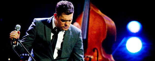 Michael Bublé während eines Konzerts Michael Bublé während eines Konzerts