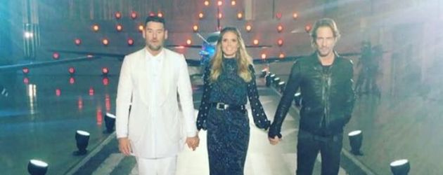 Michael Michalsky, Heidi Klum und Thomas Hayo in Kassel Michael Michalsky, Heidi Klum und Thomas Hayo in Kassel