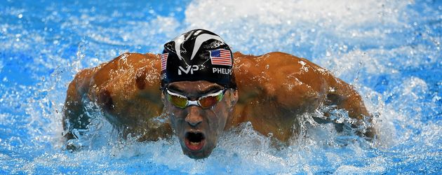 Rekord-Olympiasieger Michael Phelps Rekord-Olympiasieger Michael Phelps