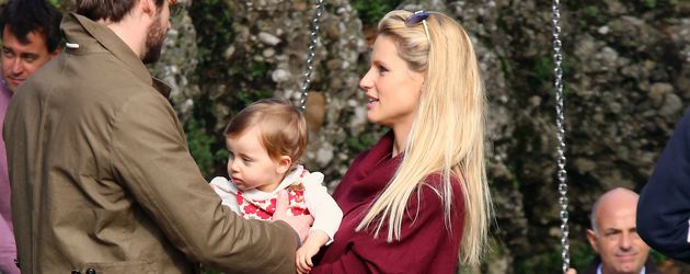 Michelle Hunziker, Tomaso Trussardi und Sole Trussardi Michelle Hunziker, Tomaso Trussardi und Sole Trussardi