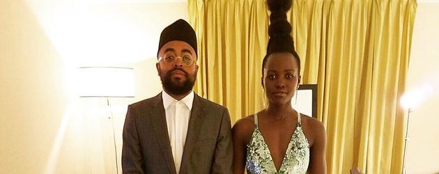 GQ-Fashion-Editor Mobolaji Dawodu und Oscar-Gewinnerin Lupita Nyong'o GQ-Fashion-Editor Mobolaji Dawodu und Oscar-Gewinnerin Lupita Nyong'o