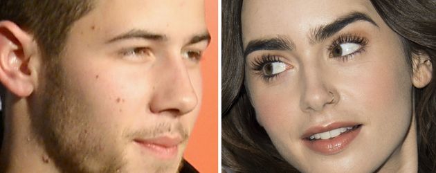 Nick Jonas und Lily Collins Nick Jonas und Lily Collins