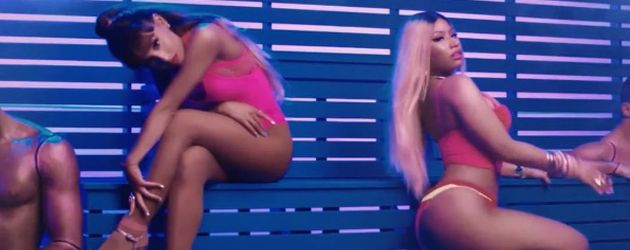 Nicki Minaj und Ariana Grande im Musikvideo "Side to side" Nicki Minaj und Ariana Grande im Musikvideo "Side to side"