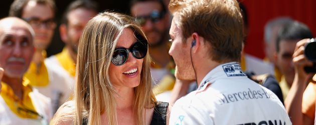 Nico Rosberg und Vivian Sibold Nico Rosberg und Vivian Sibold