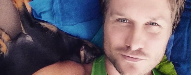 Nico Schwanz mit Hund Batman Nico Schwanz mit Hund Batman