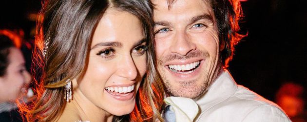 Nikki Reed und Ian Somerhalder bei ihrer Hochzeit 2015 Nikki Reed und Ian Somerhalder bei ihrer Hochzeit 2015